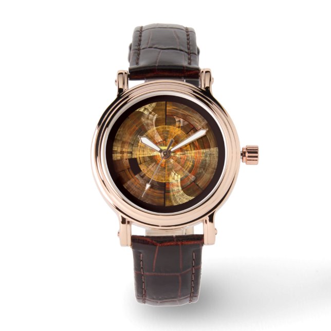 Integrity Abstract Art Watch (Front)