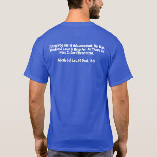 Integrity and Merit Advancement with Kindness T-S T-Shirt