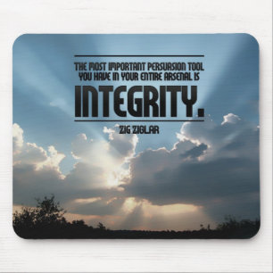 Integrity Inspirational Mouse Pad