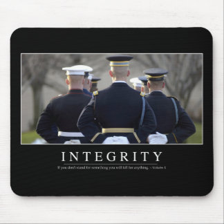 Integrity: Inspirational Quote Mouse Mat