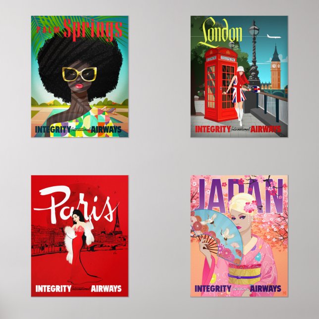 Integrity International Airways Small Print Set (Front)