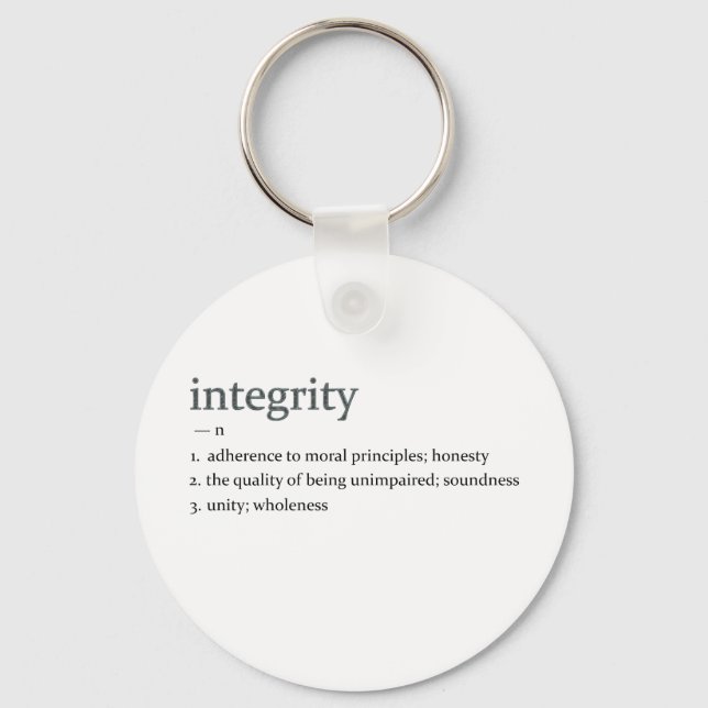integrity key ring (Front)