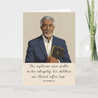 Integrity of Father's Day Card