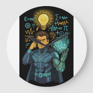 Intellect Unleashed: The Mind Master Collection Large Clock
