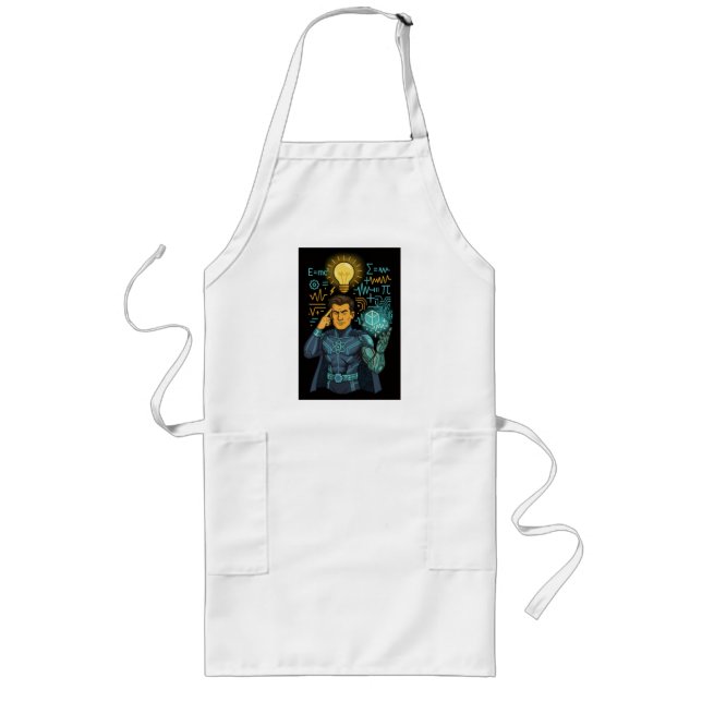 Intellect Unleashed: The Mind Master Collection Long Apron (Front)