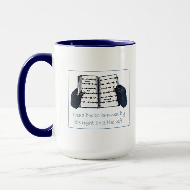 Intellectual Freedom Mug (Left)