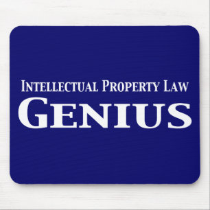 Intellectual Property Law Genius Gifts Mouse Mat