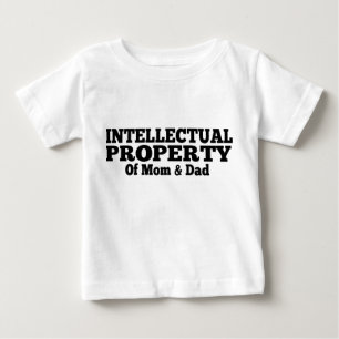 Intellectual Property Of Mum & Dad Baby T-Shirt
