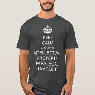 Intellectual Property Paralegal Legal Assistant T-Shirt