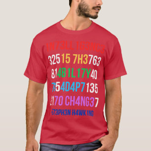 Intelligence Is The Ability To Adapt To Change 9 T-Shirt