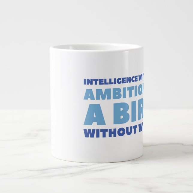 Intelligence  - Jumbo Mug (Front)