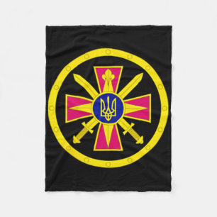 Intelligence Of The Ministry Of Defense Of Ukraine Fleece Blanket