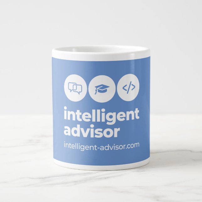 Intelligent-Advisor.com Mug 2021 Extra Large Dark (Front)