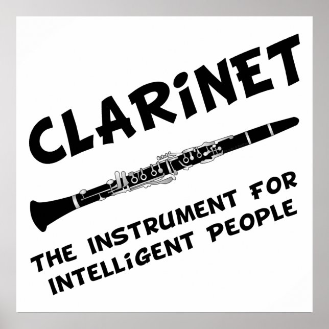 Intelligent Clarinet Poster (Front)