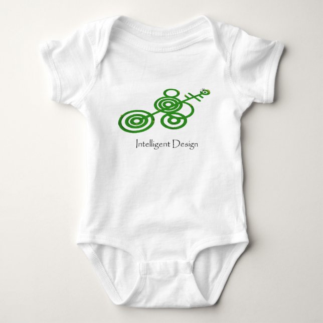 Intelligent design baby bodysuit (Front)