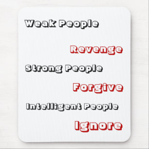 Intelligent People IGNORE - Mousepad