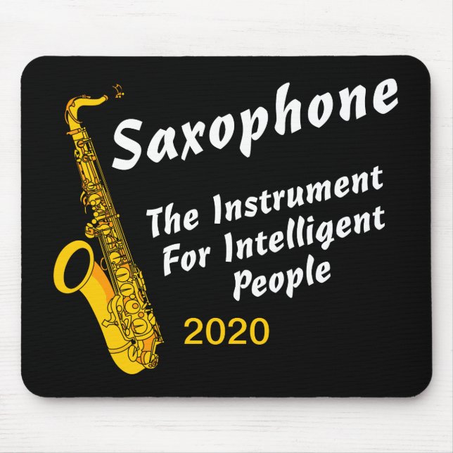 Intelligent Saxophone Mouse Mat (Front)