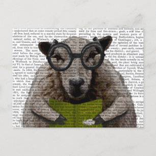 Intelligent Sheep Postcard