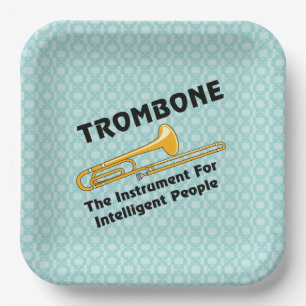 Intelligent Trombone Paper Plate