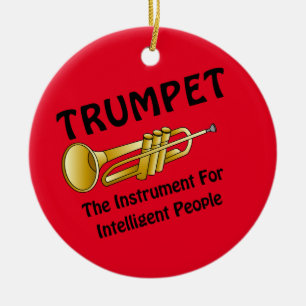 Intelligent Trumpet Ceramic Tree Decoration