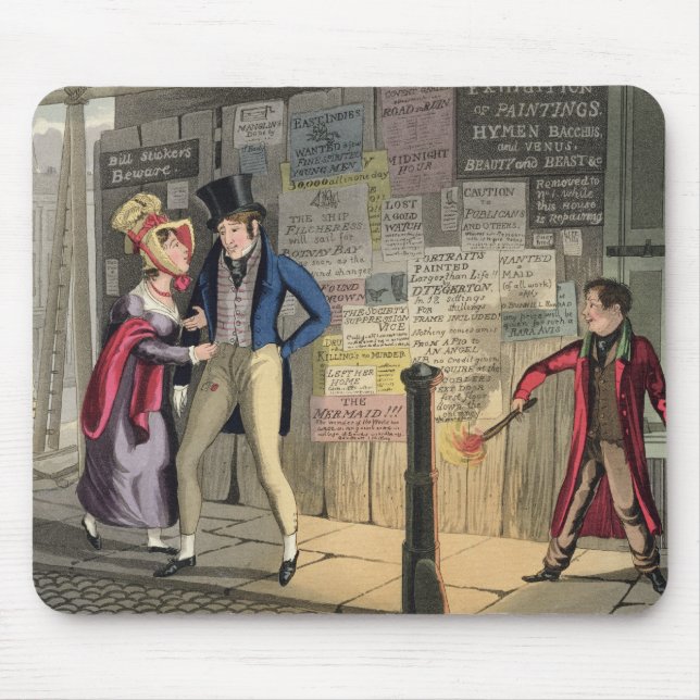 Intemperance, plate 5 from 'The Necessary Qualific Mouse Mat (Front)