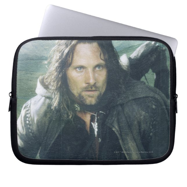 Intense Aragorn Laptop Sleeve (Front)