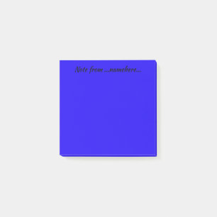 Intense Blue/Indigo Post-it Notes