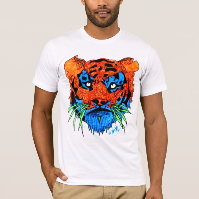Intense Colour Tiger T-Shirt (Front)