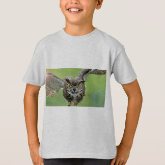 Intense Owl Flying T-Shirt