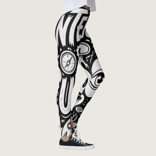 Intensely Curious Leggings (Right)