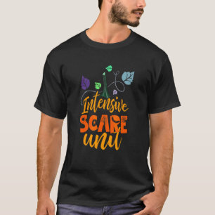 Intensive Care Unit Halloween Vibes Icu Nurse Nurs T-Shirt