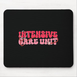 Intensive Care Unit Valentine Er Ed Nurse Surgical Mouse Mat