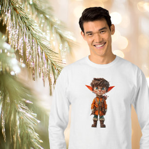 Intent Boy Christmas Elf Men's Tee