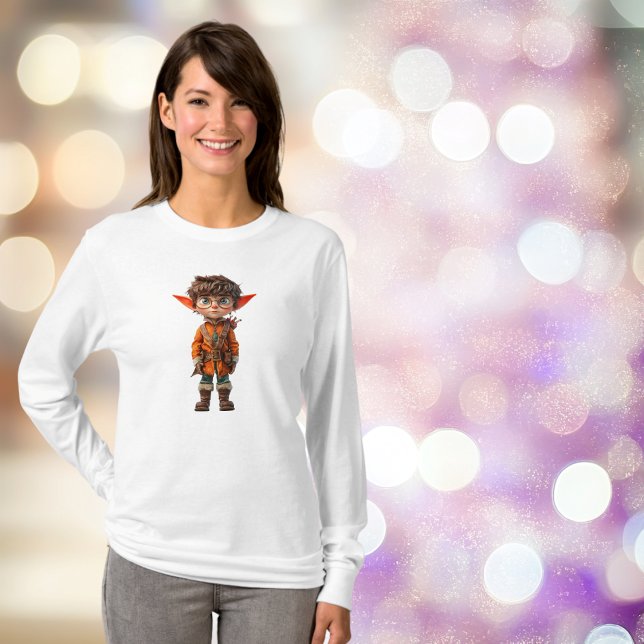 Intent Boy Christmas Elf Women's Tee (Creator Uploaded)