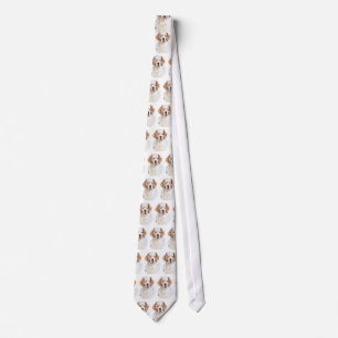 Intent - Clumber Spaniel tie