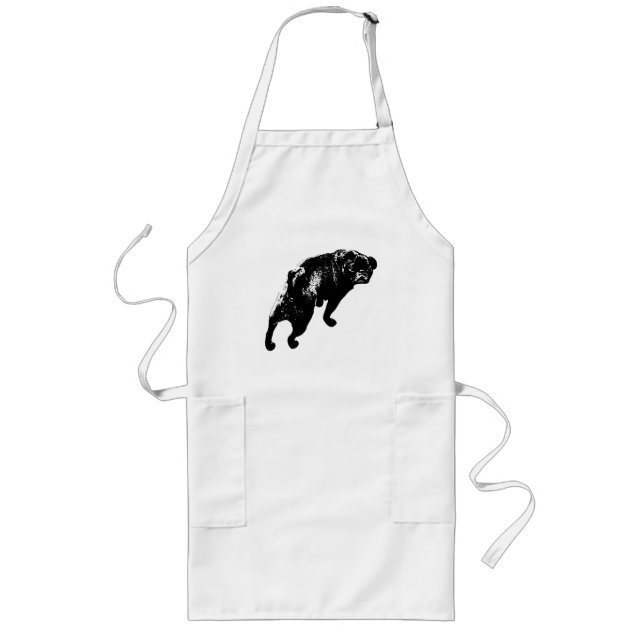 Intent Stance, Bright Upturn Long Apron (Front)
