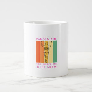 Inter miami messi fan large coffee mug