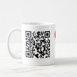 Interactive "My Love Story" QR CClassic Mug, 11 oz Coffee Mug