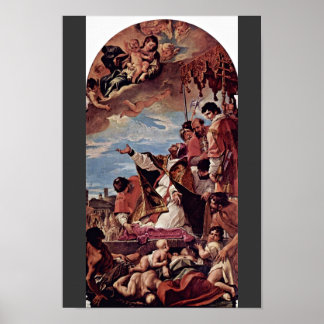 Intercession, Pope Gregory The Great (The Plague) Poster