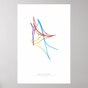 Interchange Choreography: Arlington, VA, US Poster