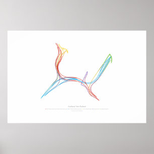 Interchange Choreography: Auckland, New Zealand Poster