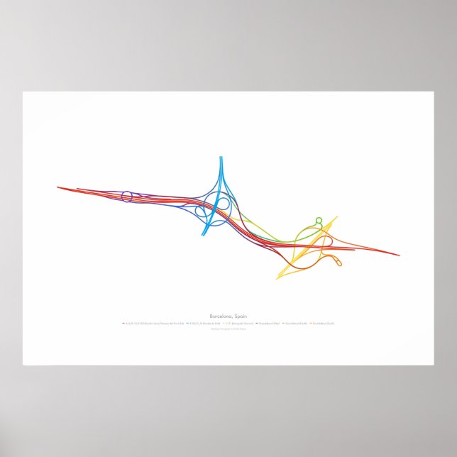 Interchange Choreography: Barcelona, Spain 2 Poster (Front)
