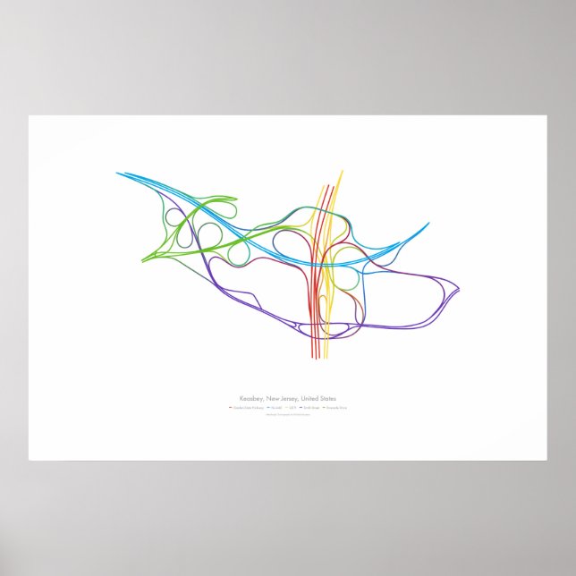 Interchange Choreography: Keasbey, NJ, US Poster (Front)