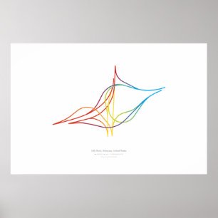 Interchange Choreography: Little Rock, AR, US v2 Poster