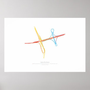 Interchange Choreography: Mexico City, Mexico Poster