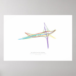 Interchange Choreography: New York City, NY, US Poster