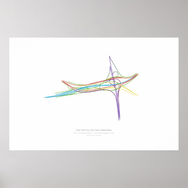 Interchange Choreography: New York City, NY, US Poster (Front)