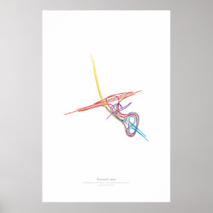 Interchange Choreography: Ōyamazaki, Japan Poster