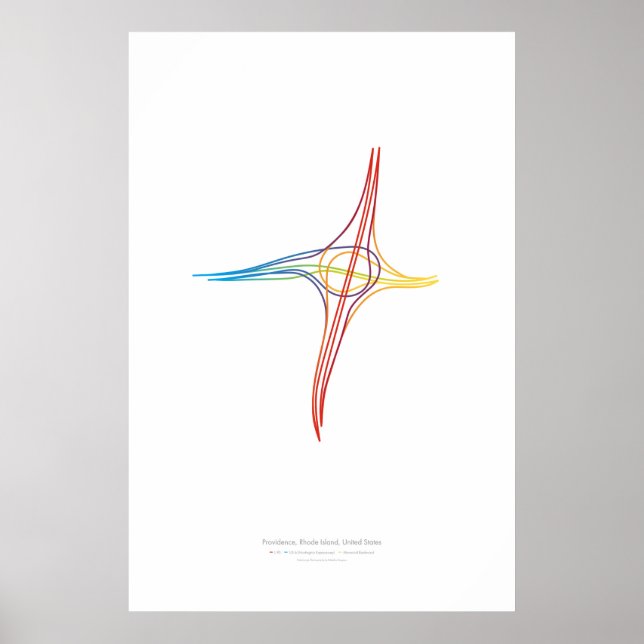 Interchange Choreography: Providence, RI, US Poster (Front)