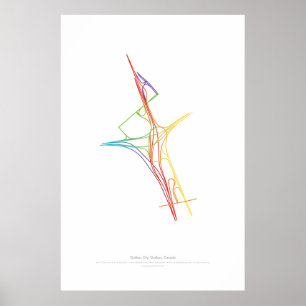 Interchange Choreography: Québec City, QC, CA Poster